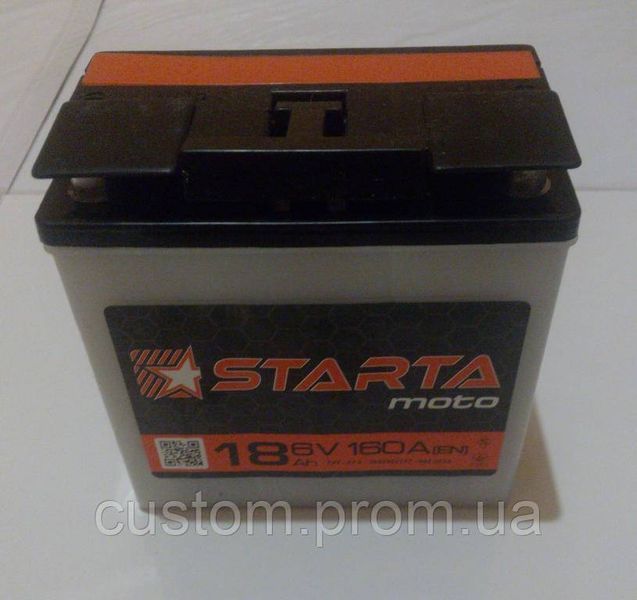 Акумулятор 6V18a.h. STARTA (Старта) 374249260 фото